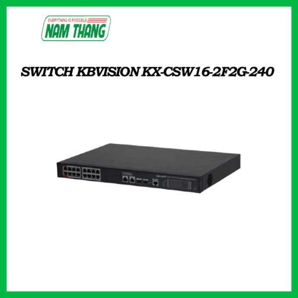 SWITCH KBVISION KX-CSW16-2F2G-240