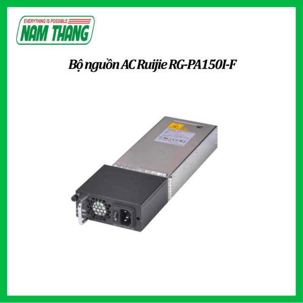 Bộ nguồn AC Ruijie RG-PA150I-F dùng cho RG-S5750C-48SFP4XS-H, PoE 150W