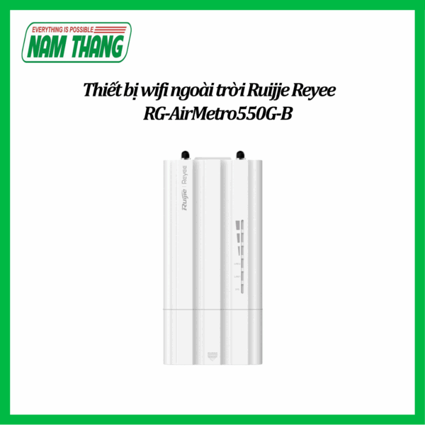 Thiết bị bắn điểm Wifi Ruijie Reyee RG-AirMetro550G-B