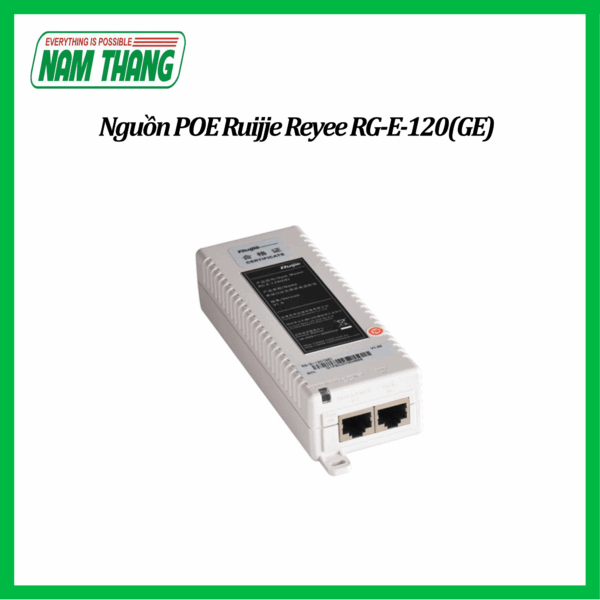 Bộ cấp nguồn PoE cho thiết bị Wifi Ruijie Reyee RG-E-120(GE)
