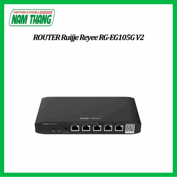 Smart Gateway 5 cổng Ruijie Reyee RG-EG105G-P V2