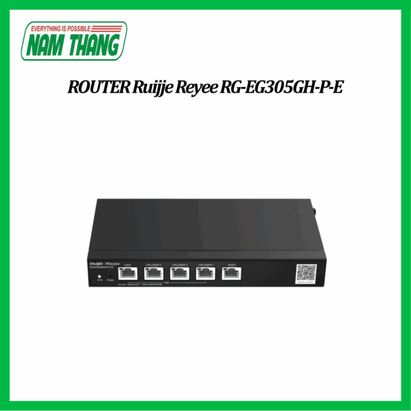 Smart Gateway 5 cổng Ruijie Reyee RG-EG305GH-P-E
