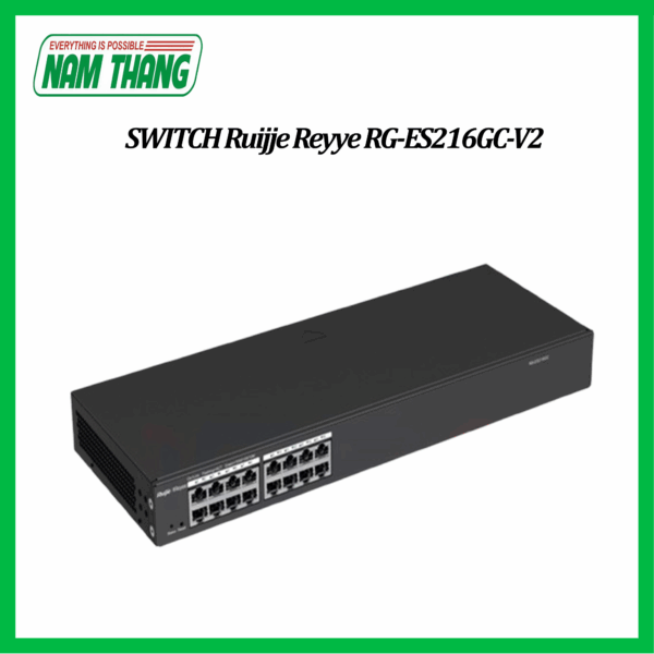 Layer 2 Smart Managed Switch 16 Cổng Ruijie Reyee RG-ES216GC-V2
