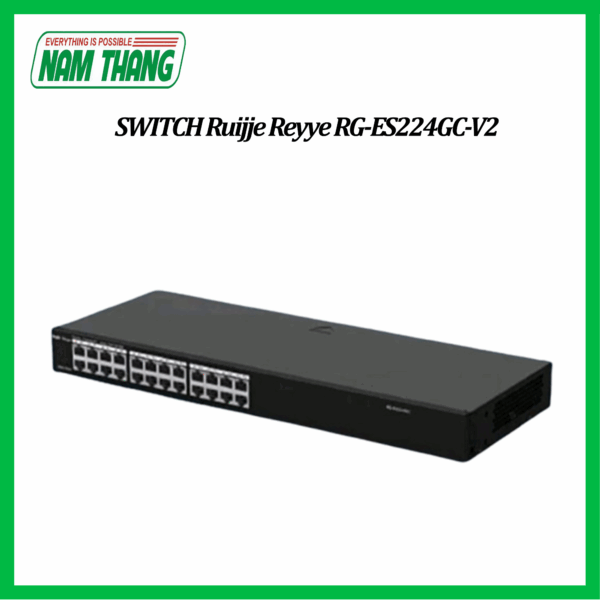 Layer 2 Smart Managed Switch 24 Cổng Ruijie Reyee RG-ES224GC-V2