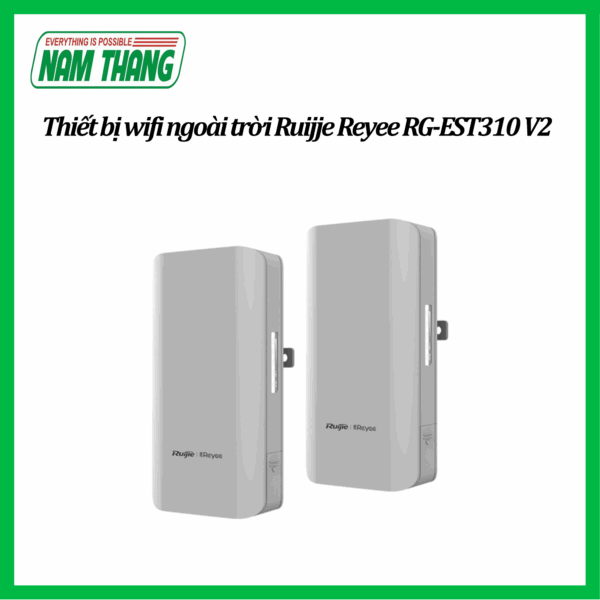 Bộ bắn điểm Wifi ngoài trời RUIJIE REYEE RG-EST310 V2