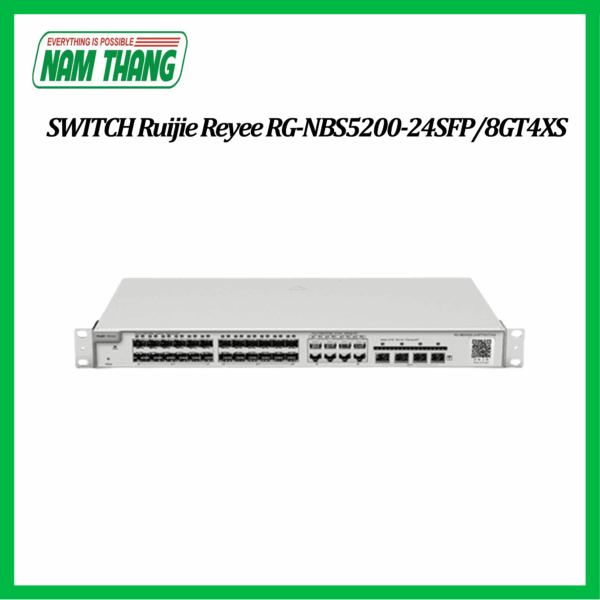 Switch 24 cổng RUIJIE RG-NBS5200-24SFP/8GT4XS