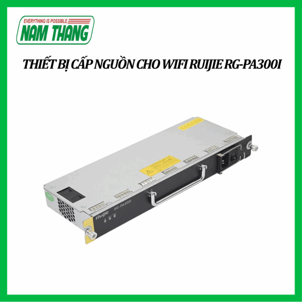 Modun nguồn AC Ruijie RG-PA300I-F công suất 300W, 100-240V, 50/60Hz, DC 48V (Vi