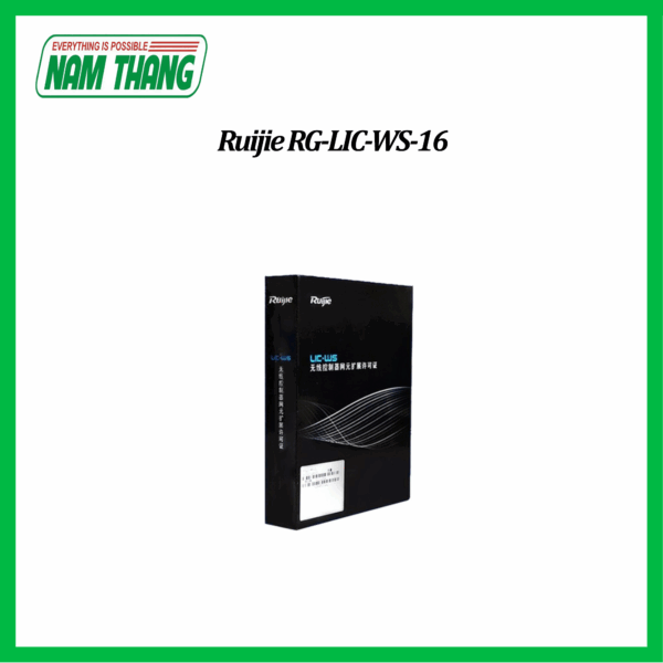 Phần mềm quản lý Ruijie RG-LIC-WS-16 16 Aps và 32 Wall AP, hoạt động RGOS 11.x trở lên
