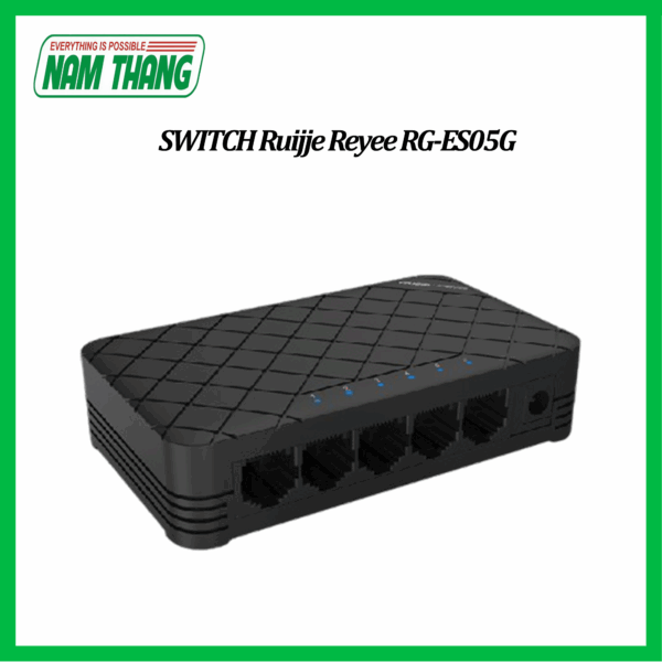 Switch 5 cổng 10/100 BASE-T Ruijje Reyee RG-ES05