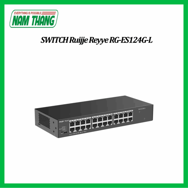Switch 24 cổng Ruijje Reyee RG-ES124G-L