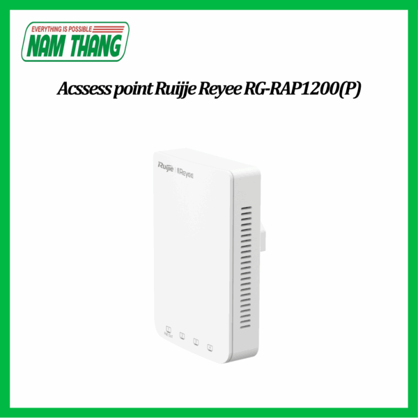 Access point WiFi 5 gắn tường Ruijie Reyee RG-RAP1200(P)
