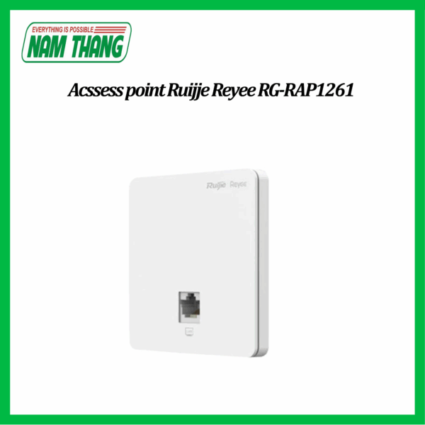 Access point WiFi 6 gắn tường RUIJIE RG-RAP1261
