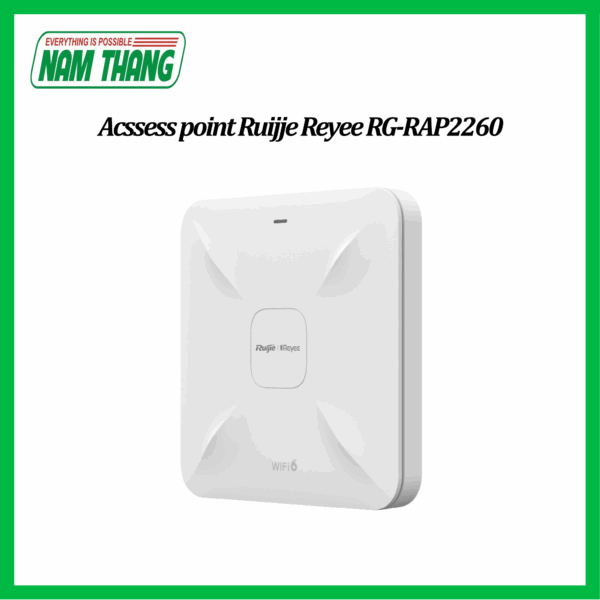 Bộ phát Wifi ốp trần hoặc gắn tường Ruijie Reyee RG-RAP2260(G)